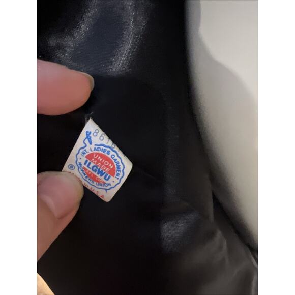 1970’s Authentic Hillmore NY Ladies Black Jacket - Picture 4 of 8